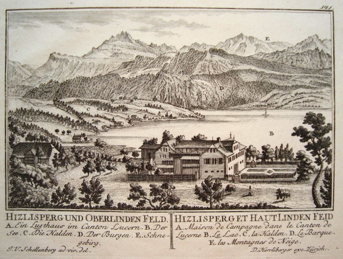 <p>Hitzlisberg Oberlinden Feld , Lusthaus ,. 324</p>